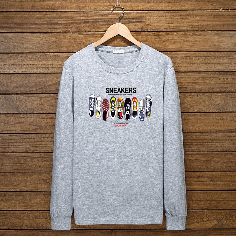 

Men's T Shirts Autumn Men Cotton T-Shirt 10XL Long Sleeve Large Size Big Sale 6XL 7XL Tshirt Print Hipster Winter Man Navy Black Tees