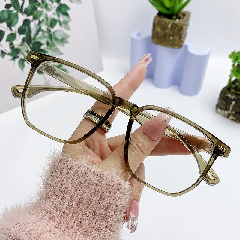 

Sunglasses Frameless Gradient Reading Glasses For Women Anti Blue Light Presbyopia Eyeglasses Elegant Female Metal Clear Hyperopia Eyewear