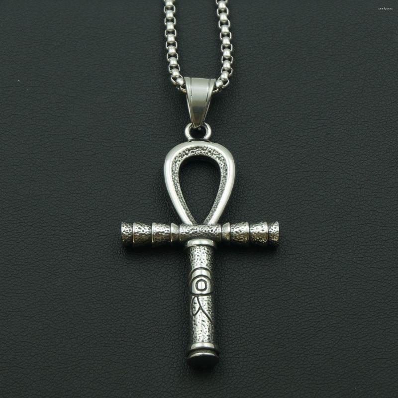 

Chains Vintage Horus Eye Egyptian Cross Pendant Necklace For Men And Women