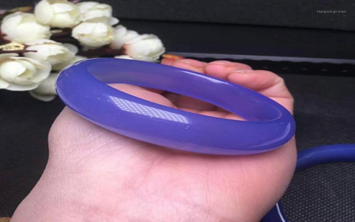 

Bangle 100 Natural A Grade Jadeite Women Purple Smooth 1pcs19204526