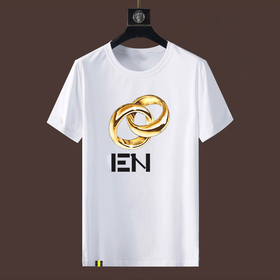 

Men's T-shirt Short sleeve top Trend Designer Sports casual women's T-shirt summer pure cotton casual letter short sleeve clothing #080, White