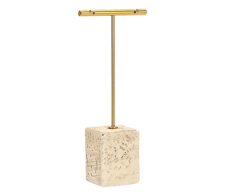 

Jewelry Pouches Bags Metal Earring Display Plaster Creative Organizer Stand Hard Holder1136581