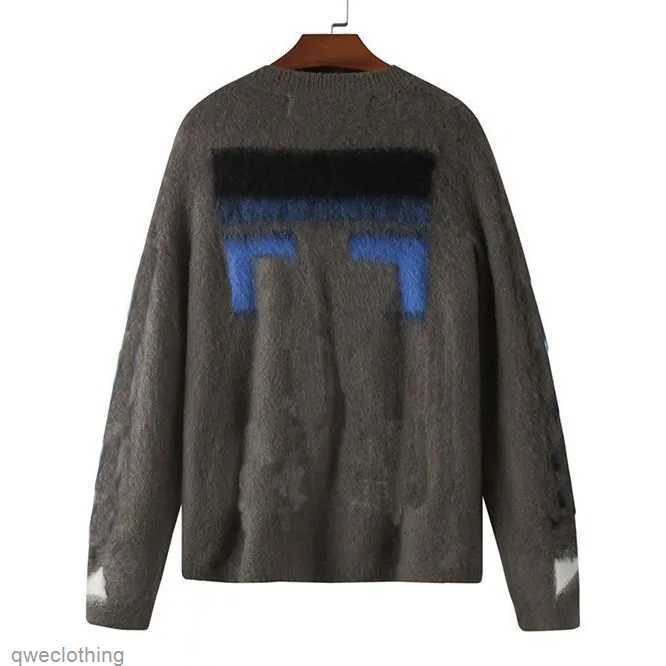 

Arrow Designers womens sweater Color mens Gradient cardigan lover senior classic multicolor round neck Autumn winter keep warm comfortable NPR7