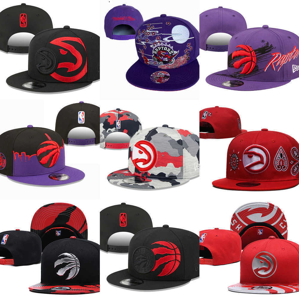 

2022-2023 Snapbacks Atlanta''Hawks''Caps Oklahoma''City Thunder''hat Toronto''Raptors''Basketball hats Adjustable Fit Hat, Color