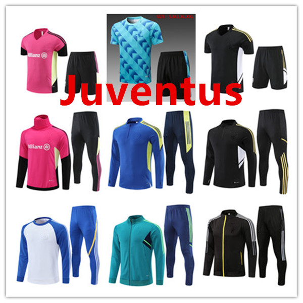 

22 23 POGBA tracksuit DI MARIA VLAHOVIC CHIESA training suit men kids kit set football kit JUVS uniform sportswear, 20
