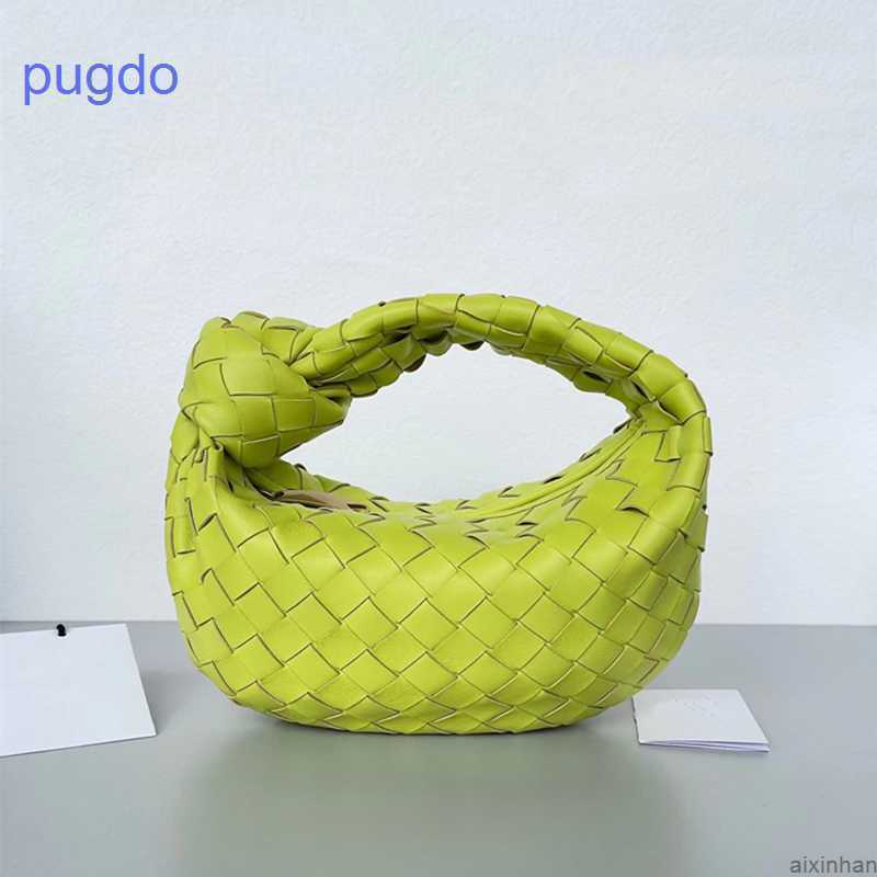 

Designer Jodies Bags shoulder bag Bottegas hands Venetas price Home B high quality mini Jodie knotted woven or, Cassava color - original skin
