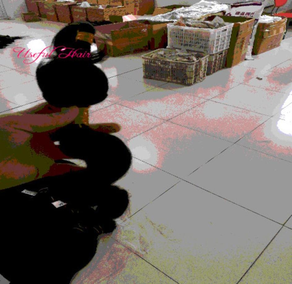 

Braid in bundles no sew no crochet Unprocessed Brazilian Straight brazilian virgin hair Weft human Hair Extensions hair bundles fo7423380, Natural color