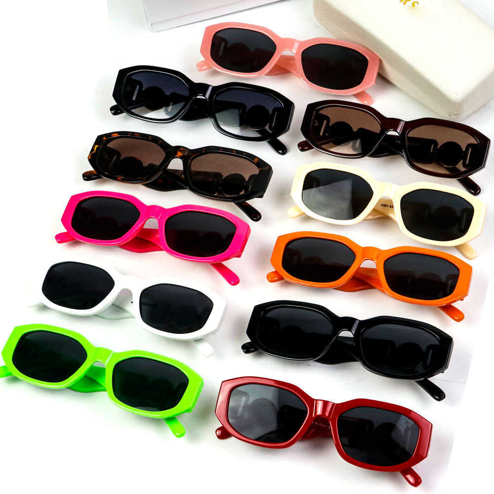 

New sunglasses men's and women's diamond metal large logo head personalized 4361 Sunglasses