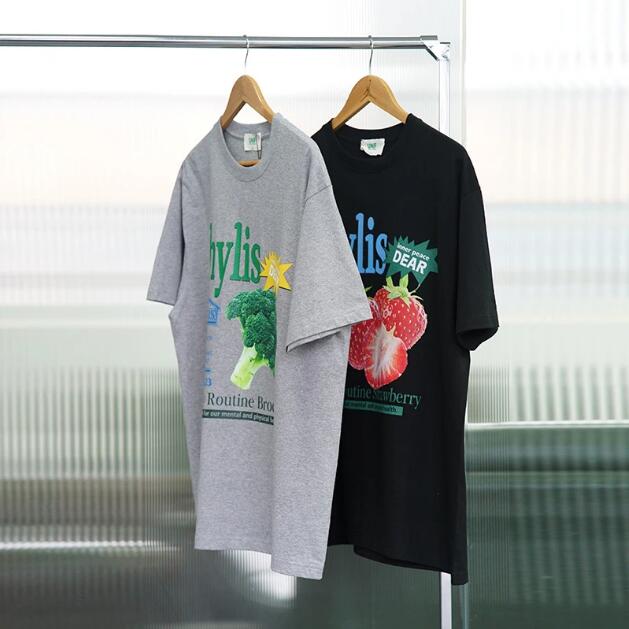 

Cotton Casual Short Sleeved Print T Shirt Men' Plus Tees, Gray