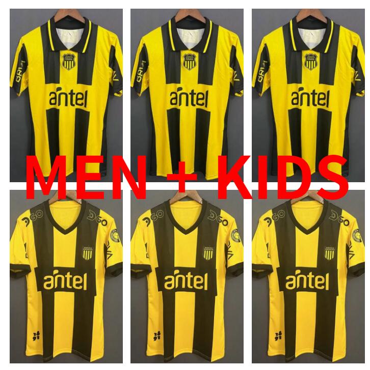 

2023 2024 Uruguay Penarol Soccer Jerseys 131th anniversary jersey special Edition 2023 2024 Atletico Penarol C.RODRIGUEZ Gargano football shirt Men kids uniform, 23/24