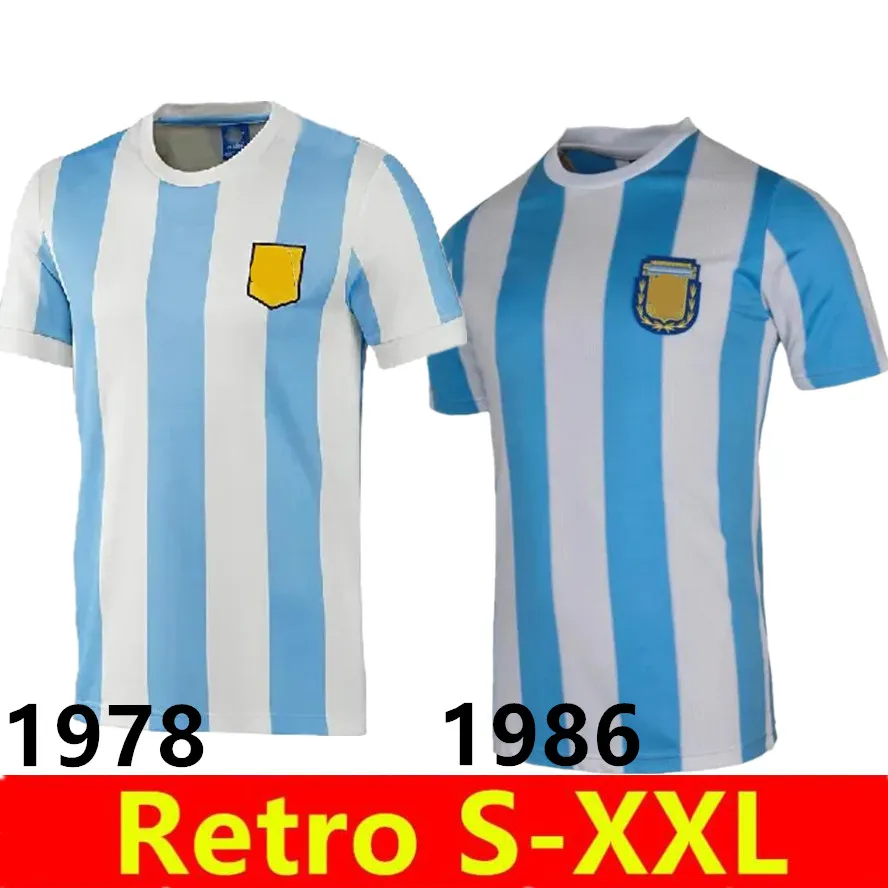 

Retro Argentina 1978 Maradona Soccer Jerseys 1986 home away Football Shirts long sleeve Maillots de foot, 1986 home long sleeve