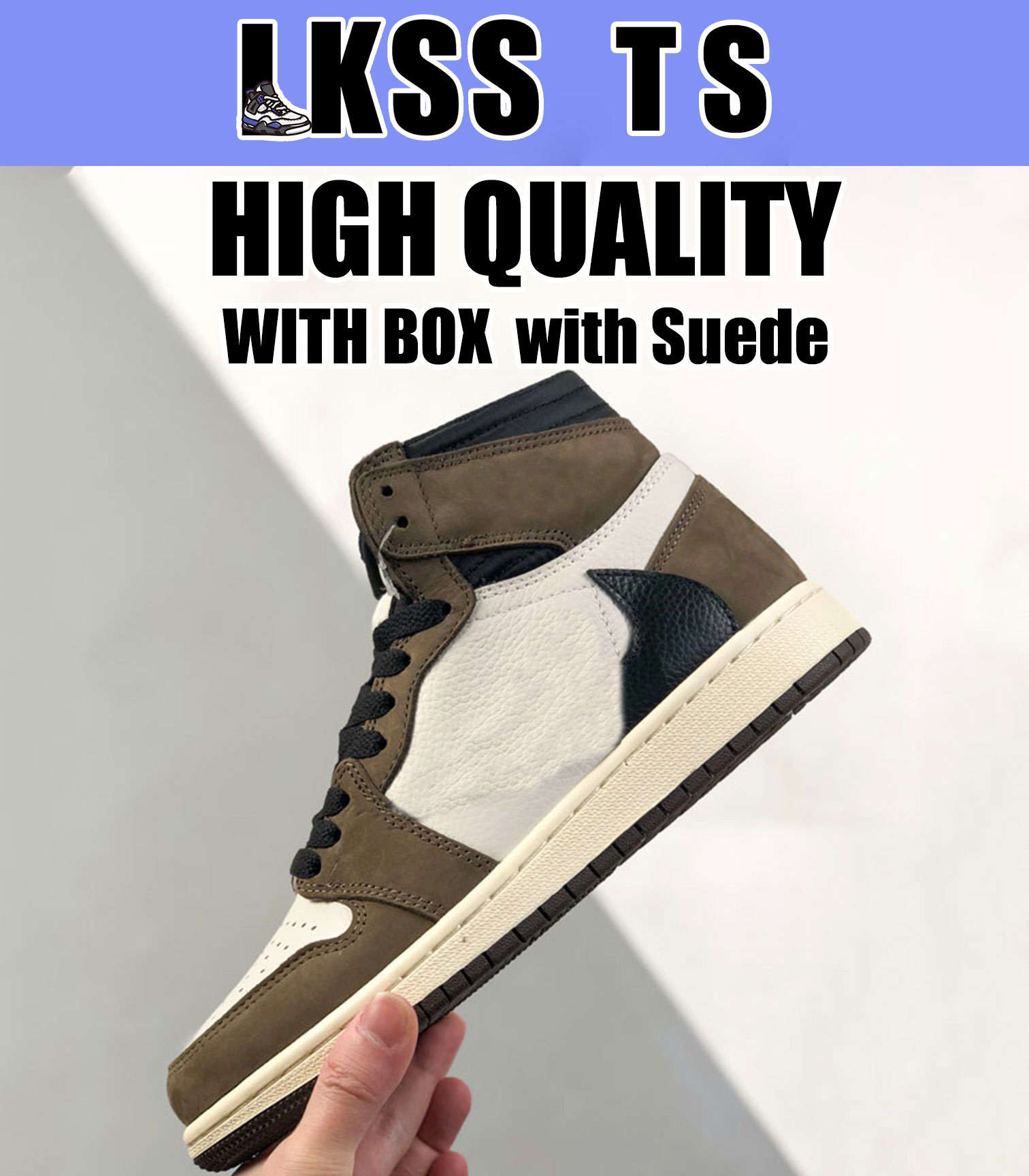 

LKSS Suede TS High Jumpman 1 1s Shoes OG Mens Basketball Sneaker Sports Sneakers, As pic