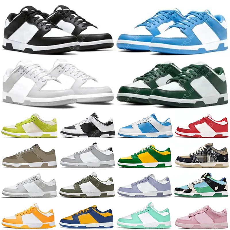 

2023 men women Running Shoes sneakers White Black Panda Grey Fog UNC GAI Varsity Green Apple Laser Orange Syracuse Coast Candy mens flat Sports trainers, 12