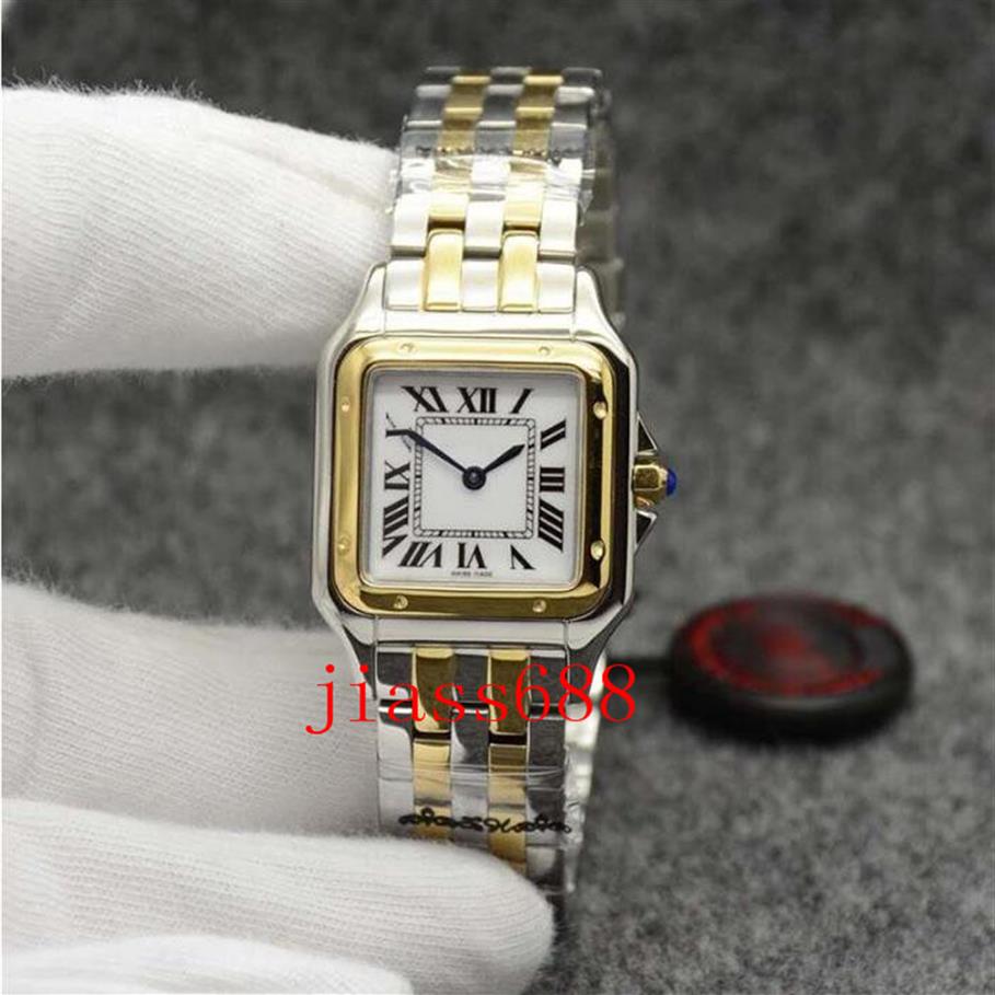 

Factory Silver Rose Gold Women Watch 27mm Imported quartz movement Santo Sapphire Diamond Urban Fashion High Quauilty Watches238N