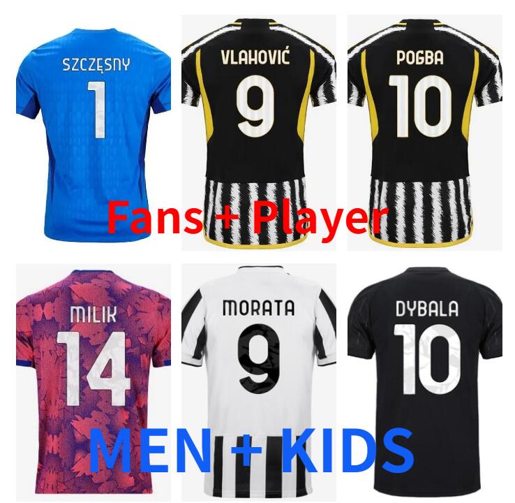 

Maglia Juve 23 24 Soccer Jerseys Kids Kit 2023 2024 POGBA DI MARIA Maillot Maglie Football Shirts VLAHOVIC MILIK CHIESA DANILO LOCATELLI CUADRADO Home Zebra FC KEAN