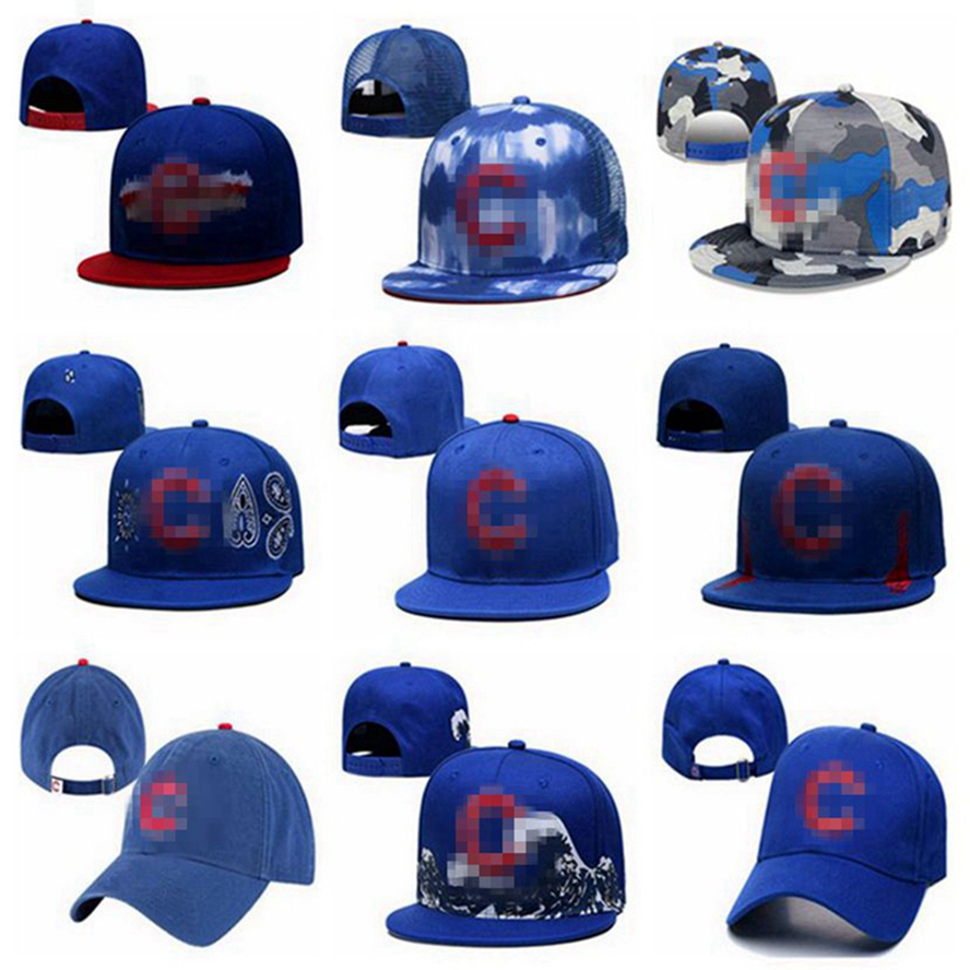 

23 styles wholesale Cubses C letter Baseball caps Brand new bone swag sports men women chapeau snapback hats