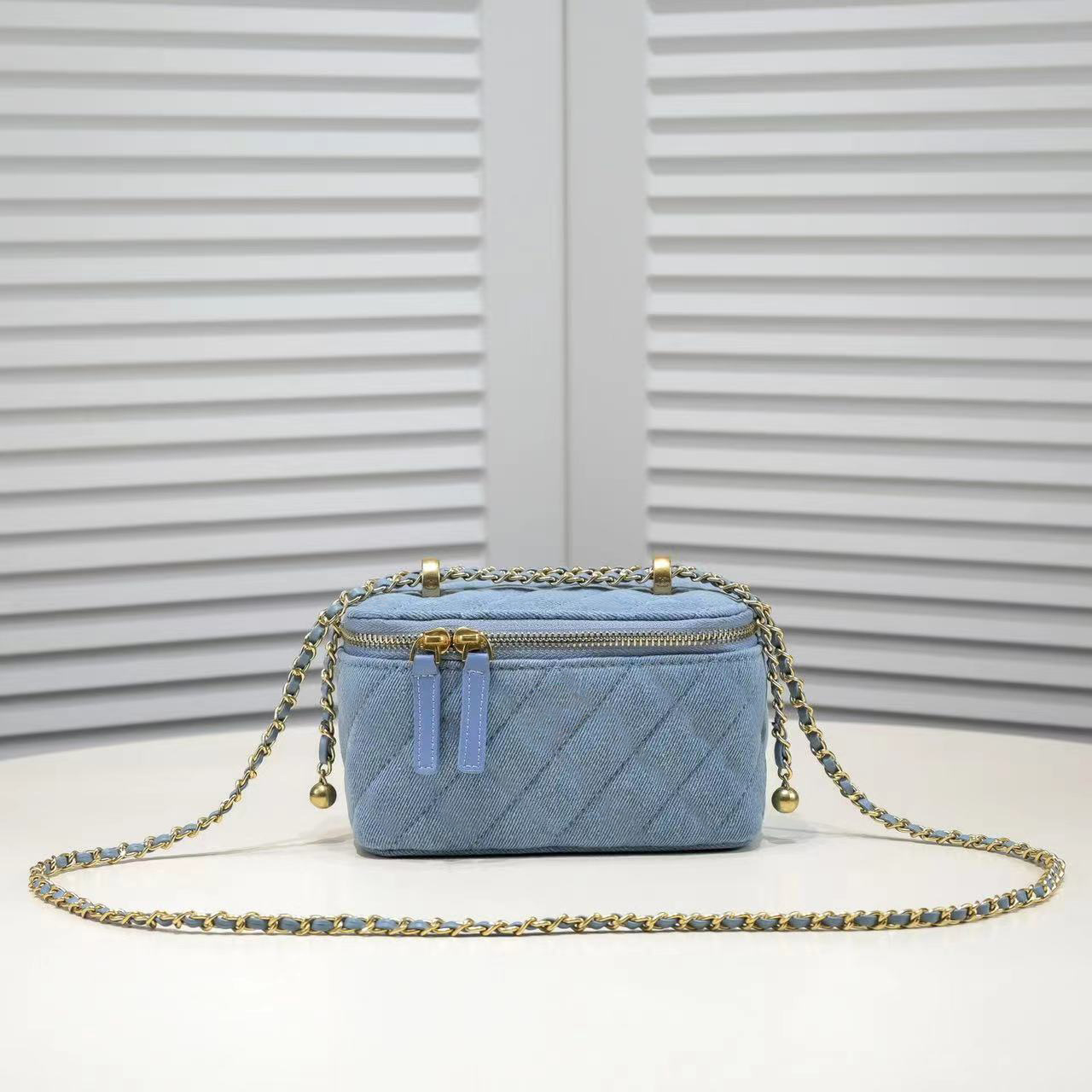 

2023 Fashion Women's Handbag Designer Box Bag Women's Shoulder Bag Youth Sweet Style Crossbody Bag Makeup Bag 8105, 4#8105