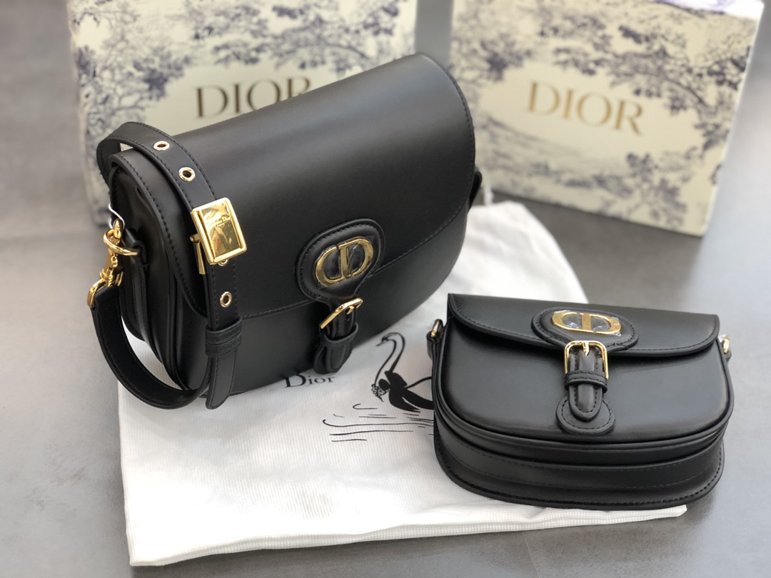 

7A Dior bobby Bags Lady Clutch Top Handle Pouch Chains Handbags, Black
