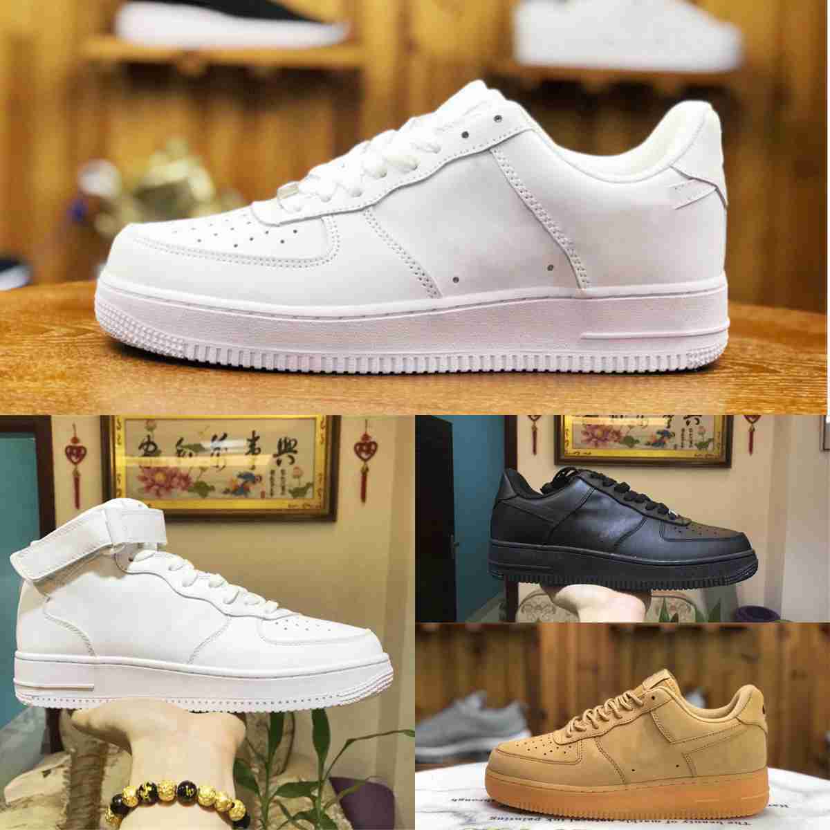 

AirforCes 1 Classic Running Shoes One Skateboarding Retro Triple Designer White Black Airs High Low Cut Trainers ForCes 1s 07 Original Outdoor Skate Sports Sneakers, Please contact us