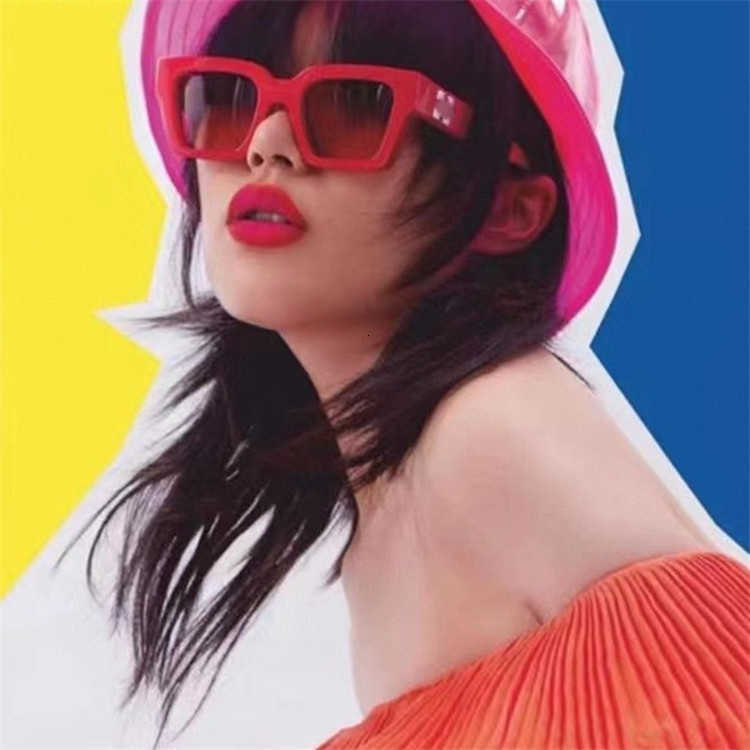 Fashion OFF W sunglasses Luxury Off new trendsetter white box the same ow40001u with logo-image-865553864