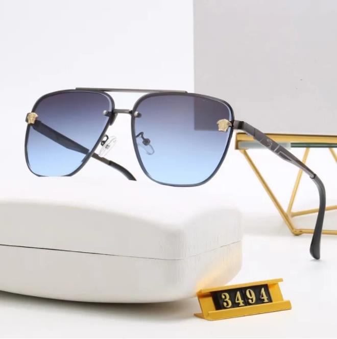 

Blue Ornamental sunglasses for men polarized sunglasses woman fashion luxury brand glasses antireflection all match oval Adumbral square sunglasses