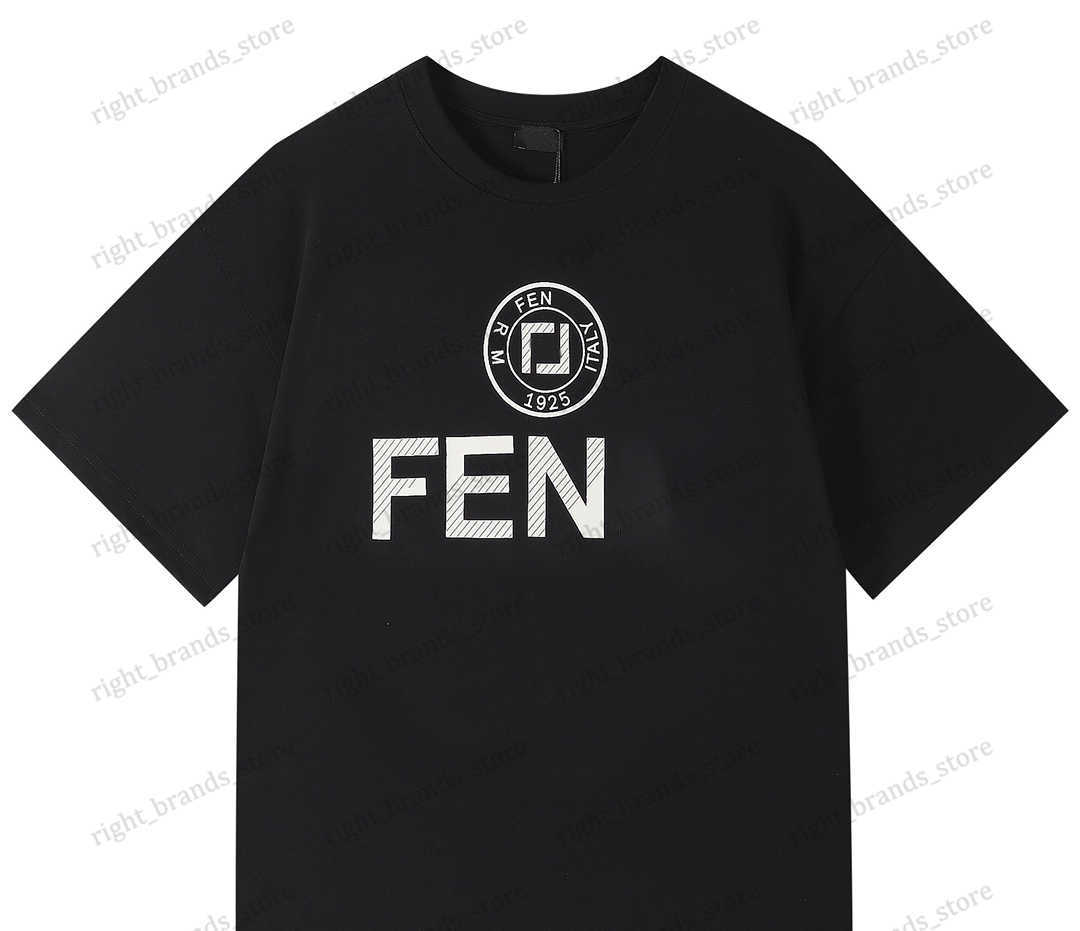 

Designer Men's T-shirts FF Logo Correct Brand Short Sleeve Letter Print Fashion Casual Tees T230515, 16