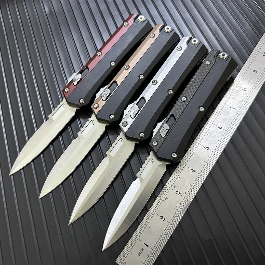 

UT-models 184-10s Automatic Knife Double action M390 Combat Auto Pocket Knives Self-Defense Micro Cutting Tools