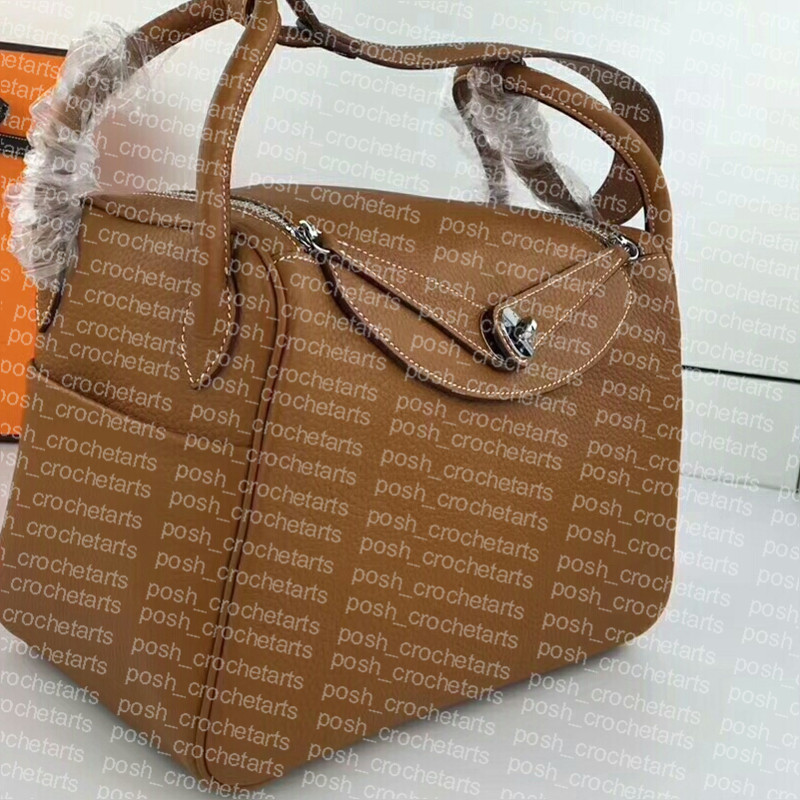 

Genuine Leather Boston Bags for Women's Handbag Purses Cowhide Leather Pillow Bags Solid Color, Orange