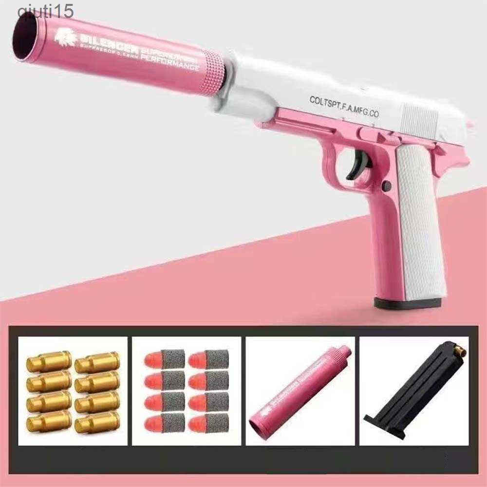 

Gun Toys Toy Gun For Boys Shell Ejection Soft Bullet Guns T230515