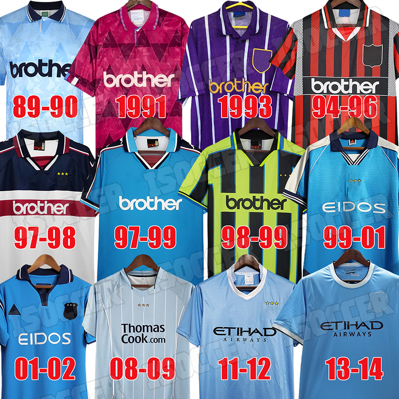 

Retro Mans cities Soccer Jerseys 93 94 97 98 99 00 11 12 00 01 02 08 09 11 12 13 14 Haaland Gallagher WEAH Tevez Kun Aguero Dzeko Kompany Vintage Manchesters Shirts Classic, 22 23 home kids