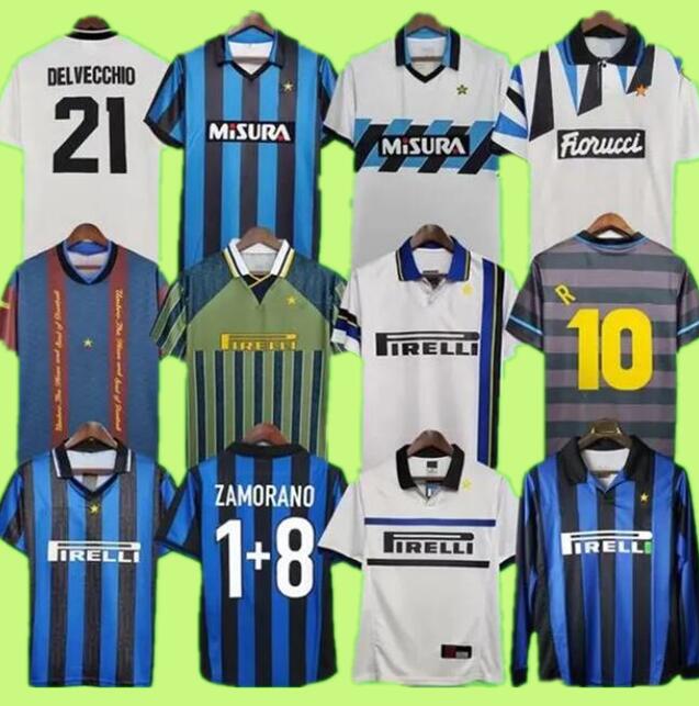 

Retro inter MILANS soccer jerseys 88 89 90 91 92 93 94 95 96 97 98 99 football shirt SIMEONE Vintage Maglia da calcio 1988 1990 1991 1992 1993 1994 1995 1996 1997 1998 1999