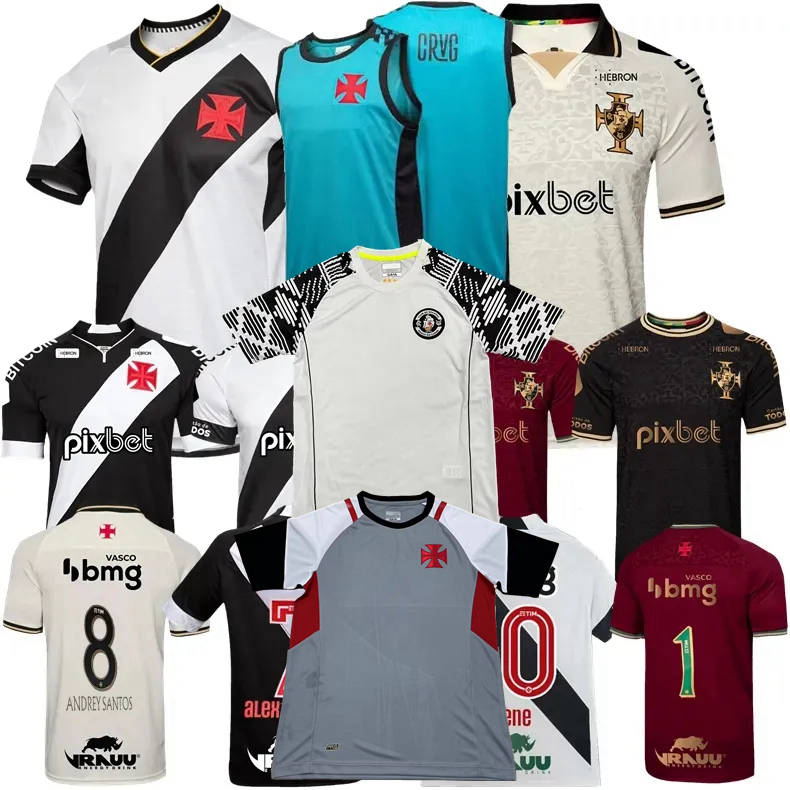 

2023 2024 Vasco da Gama Soccer Jerseys home away 3rd JAIR ANDREY SANTOS PEDRO RAUL ALEX TEIXEIRA NENE RANIEL 22 23 24 football men women and kids shirt, Away+sponsorship