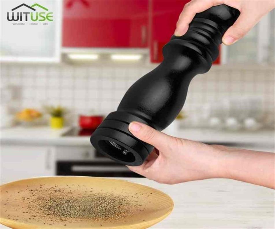 

5quot 8quot 10quotKitchen Handheld Grinder salt Mill Coarse Adjustment For Pepper Grinders Spice Manual Food Wooden Tools Ki2032329