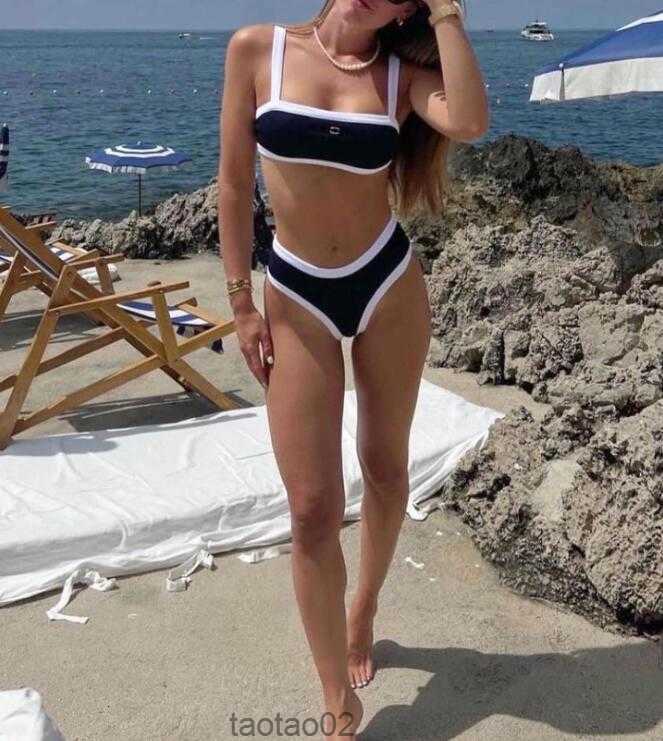 

23ss Summer Beach Sunshine Women's Swimwear Swimsuit Designer High-end Luxury Bikini c Letter Diamond Stitching Sexy Two-piece Bikinisfz4d, 55