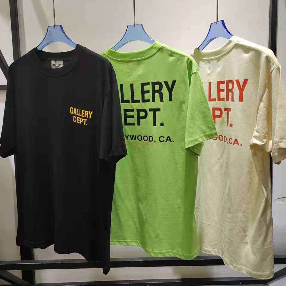 

Designer Fashion Clothing Tees Tshirt American Fashion Brand Galleryes Depts hollywoods Exclusive Classic Double Yarn Cotton Short Sleeve T-shirt Men Women Casual, White pg69089