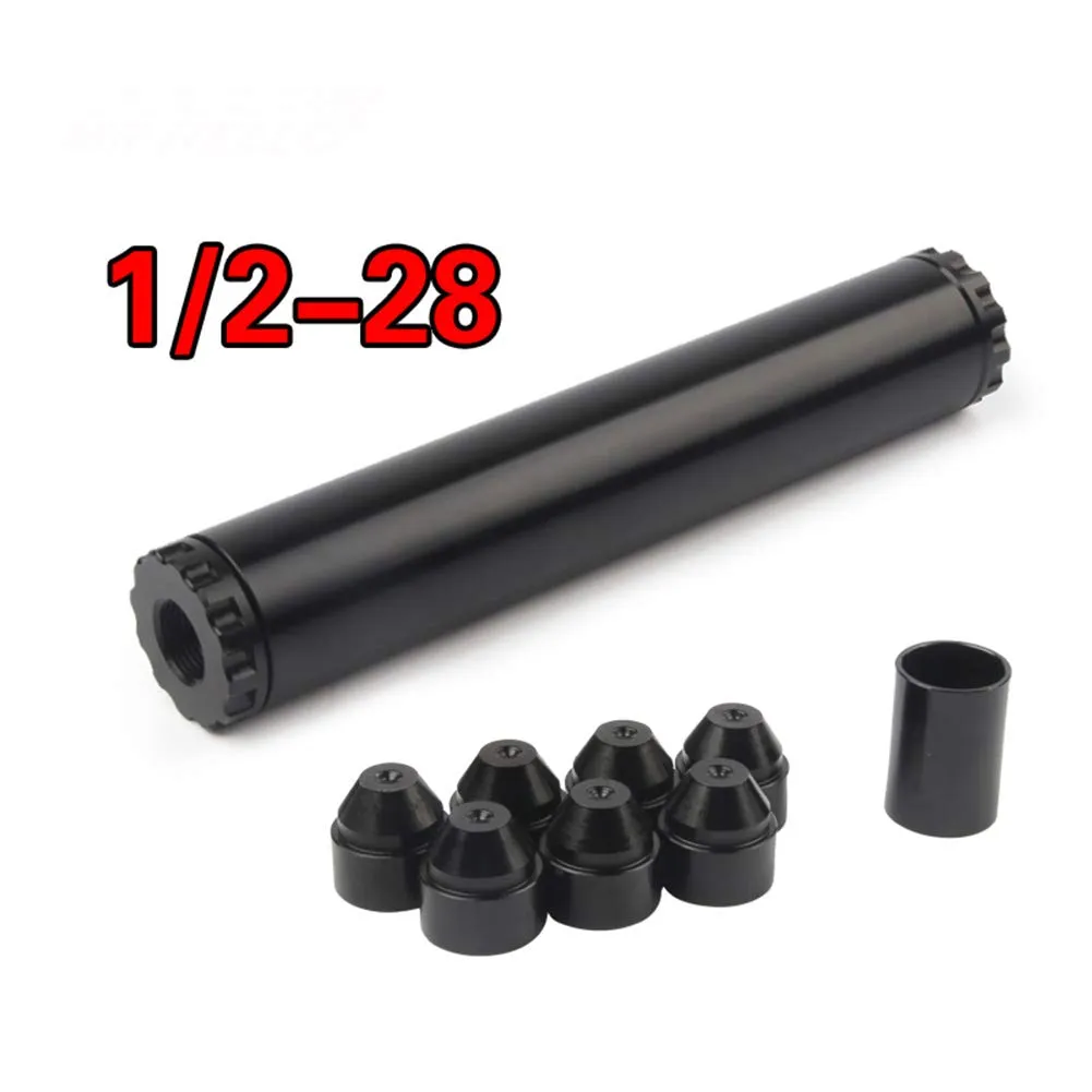 

6 inch Aluminum 1/2-28 or 5/8-24 Car Fuel Filter 1X7 Car Solvent Trap for NAPA 4003 for WIX 24003