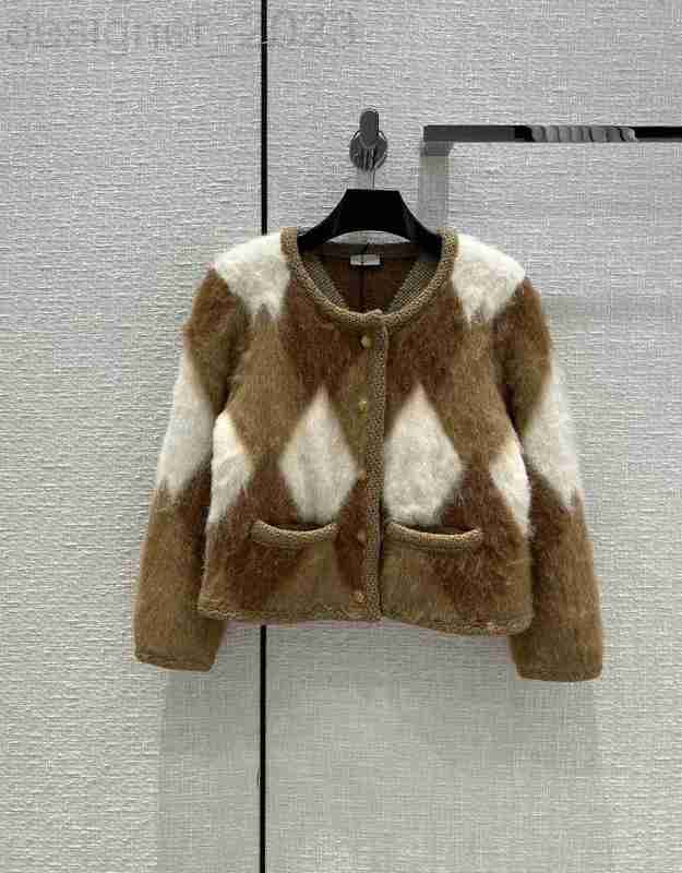 Vestes pour femmes veste de luxe rand nouvelle automne hiver veste de mode assic Designer haut de gamme manteau de printemps décontracté Cardigan