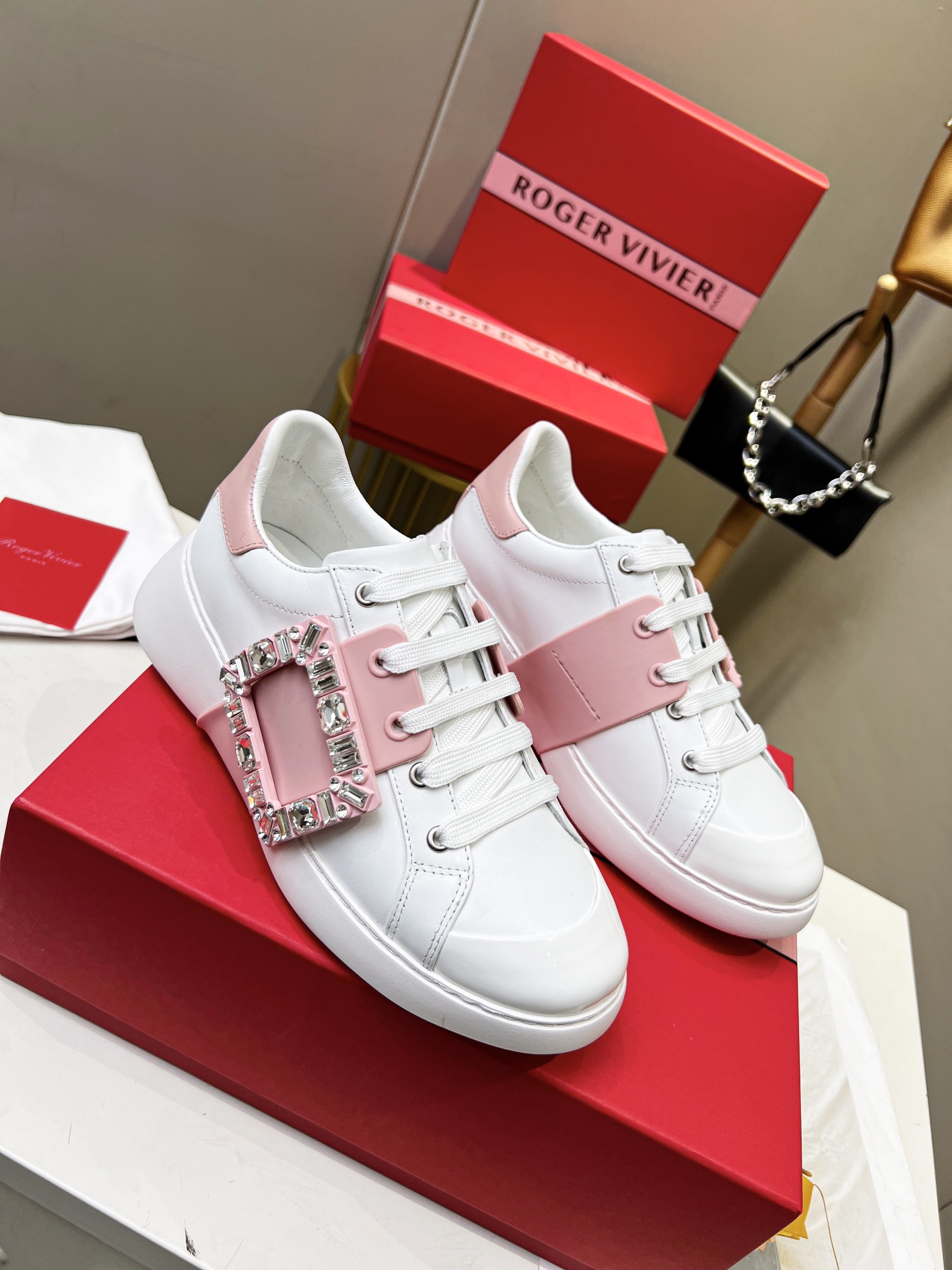 

Designer Women Running Shoes Platform Sneakers Blue Red Pink Yellow Silver Women Trainers Outdoor Shoe, #4