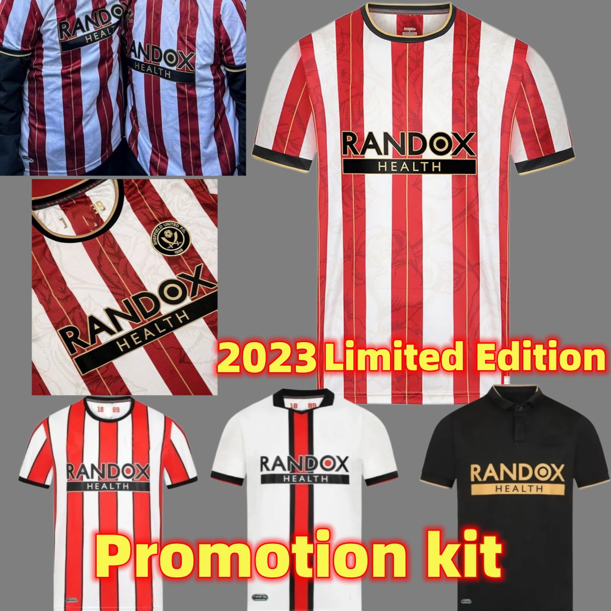 

22 23 soccer jerseys SHEFFIELD Limited Edition Sander Berge UNITED John Egan Rhian Brewster Anel Ahmedhodzic Oliver McBurnie Jayden Bogle football shirt men kids, Home
