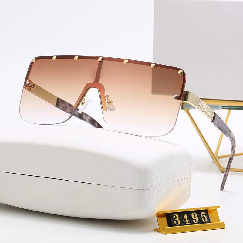 

Designer Sunglasses Original PC Frame Fashion Classic Lady Mirrors for Women and Men Glasses with box A12