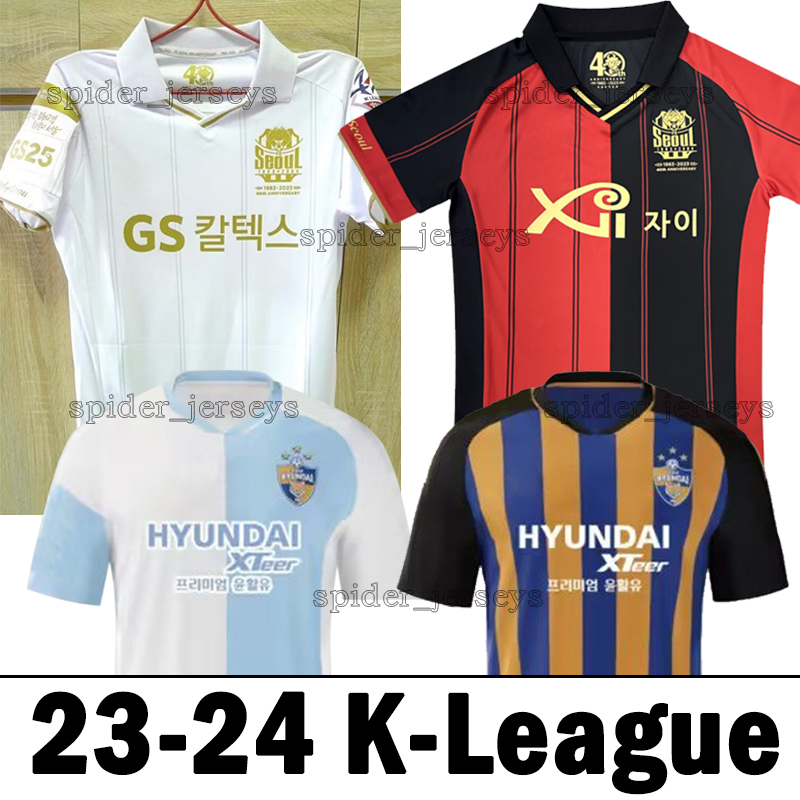 

2023 2024 FC Seoul Soccer Jerseys Dong-Jin Park Stanislav Iljutcenko Ui-Jo Hwang Sang-Hyeob Im Sang-Ho Na Aleksandar Palocevic Ju-Seong Kim 23 24 Football Shirts, Shouer 23-24