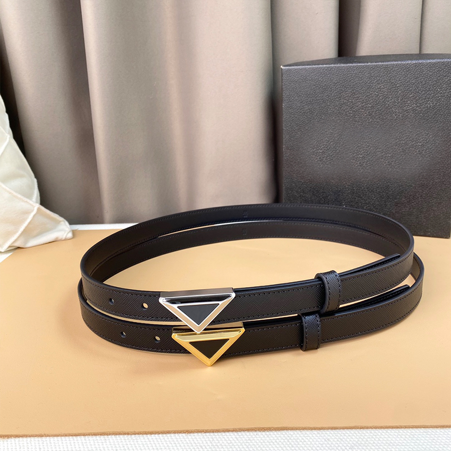 

Designer Belt Cowskin Narrow Belts for Man Woman Classic Smooth Buckle Gold Sliver Width 2.5cm With Box, Multi