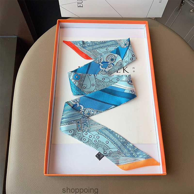 

Designer Silk Scarf Ladies Fashion Handbag Scarves Letter Headband 3 Color Size 8x120cm8ohd
