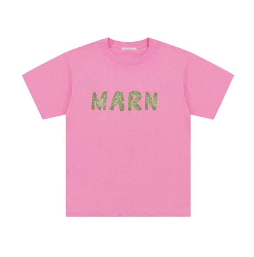 

Men T shirt designer Marnis Mens women shirt colorful fashion New t shirts street Tide Solid color Short sleeve Pure cotton white1, No.1