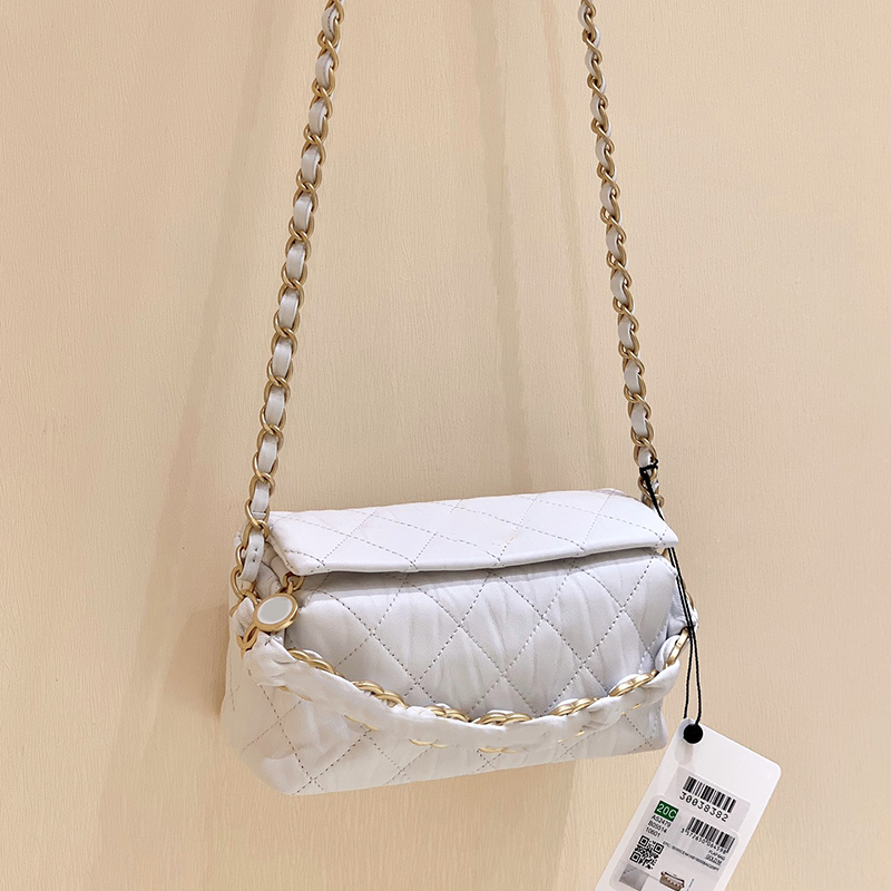 

Designer Hobo Bag Luxury Shoulder HandBag 19CM Genuine Leather Crossbody Bag High Imitation Chain Bag With Box ZC381