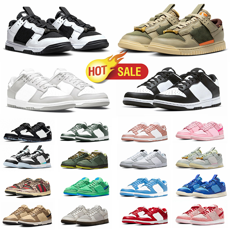 

2023 designer running shoes dunks free shipping men women Reverse Panda brown jarritos Unc triple pink lows White Black Grey Fog Syracuse mens trainers sneakers, 25