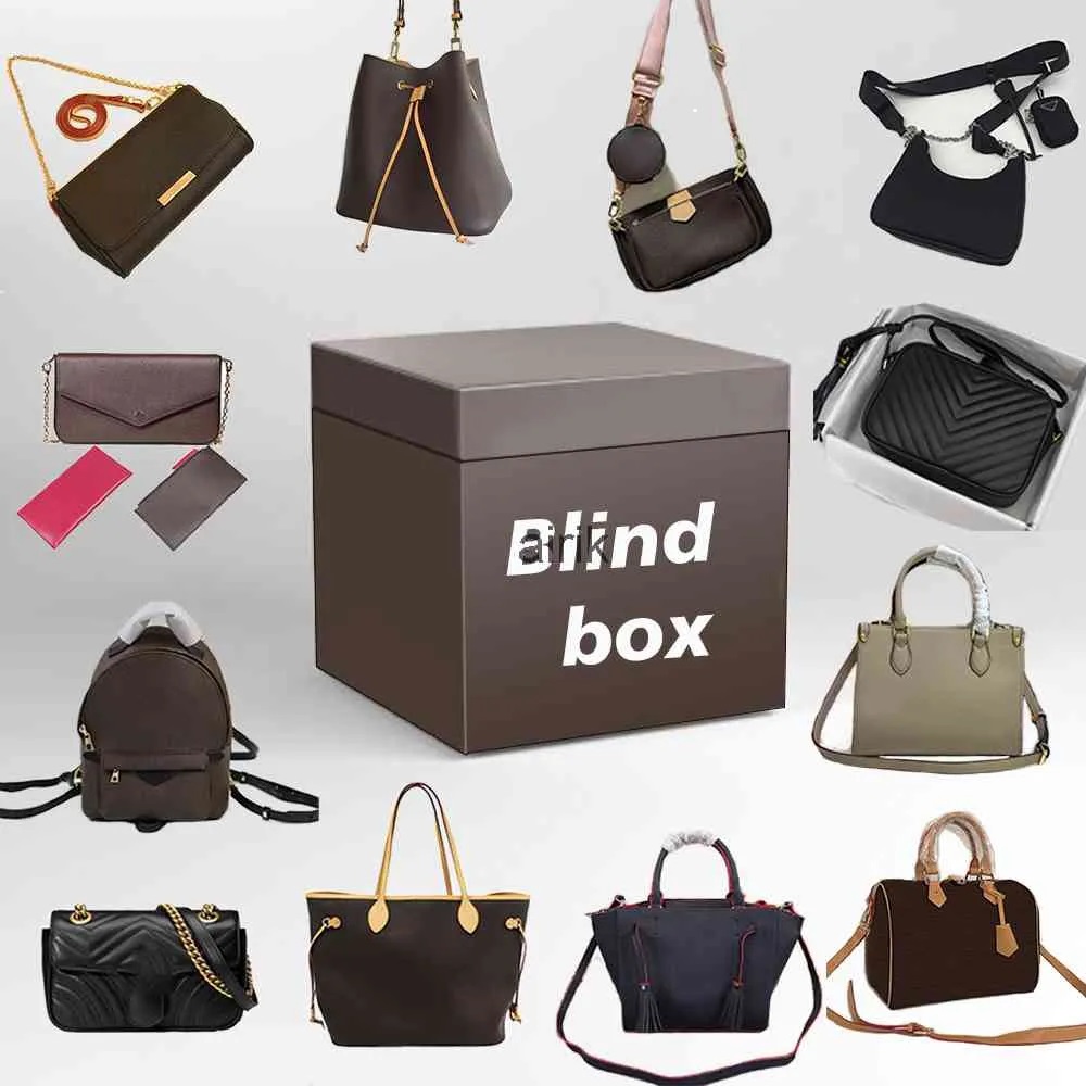 

Luxurys Designers Bags Thanksgiving Day Lucky Boxes Random Mystery Blind Box Gift for Holidays Or Birthday Value Shoulder Bags