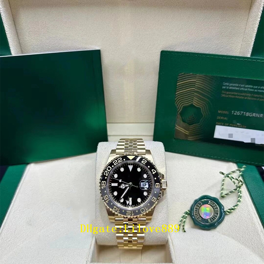 

Luxury Designer Man Watch Automatic Movement 3235 Wristwatches Men Watches 126718 18k Gold Watchs Wristwatch Boy Grnr Water Proof Watch, Polishing cloth