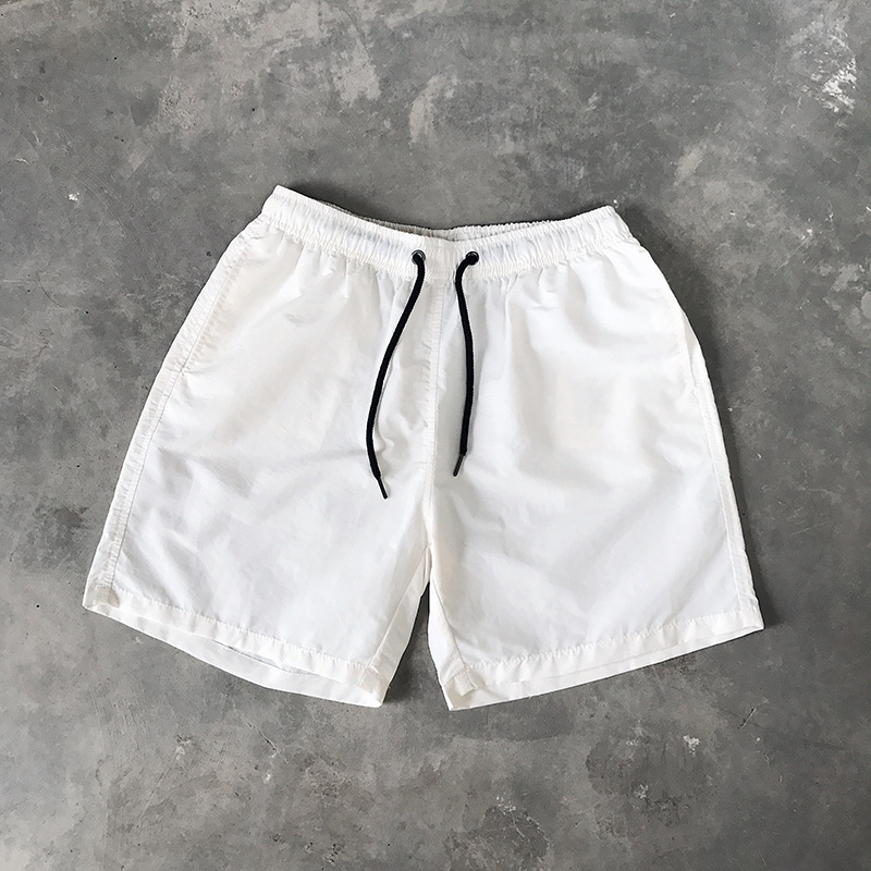 

2023 mens designer shorts swimming shorts Thin Style Pure color sweatpants summer Wear outside mens surf shorts Fashion quick-drying Short shorts above the knee, Black