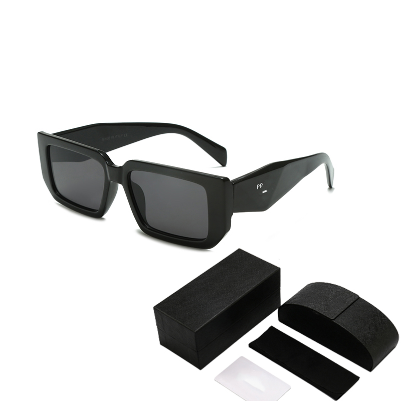 

Classic Brand Sunglasses For Women Side Letter Designer Sun Glasses Polarized Black White Eyewear Traveling Beach Adumbral
